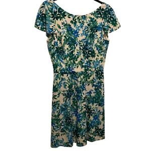 Suite 7 Petite  Cottagecore Women's Floral Farm Ruffled Midi Dress